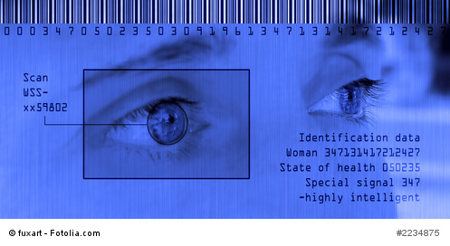 identification data - scan iris